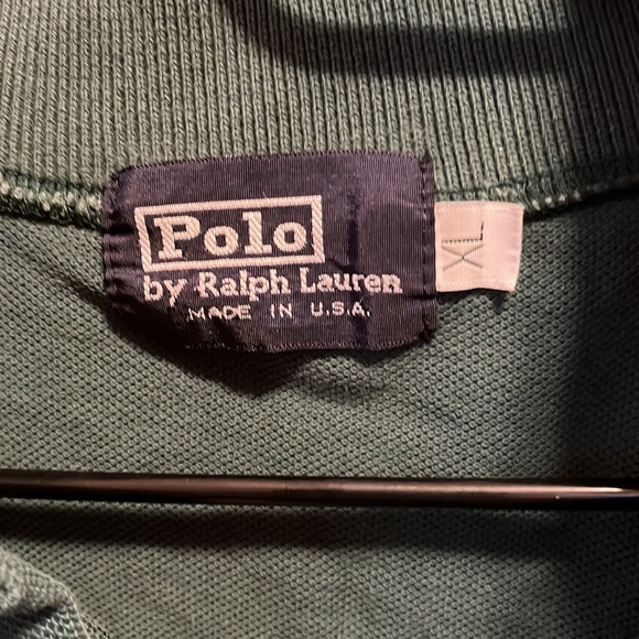Vintage Polo By Ralph Lauren Green Short Sleeve Polo Shirt. Mens XL. - Picture 2 of 6